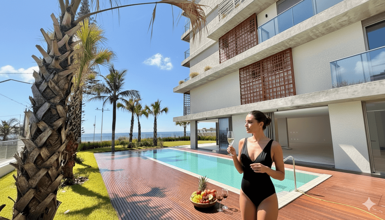 Apartamento Garden no Ed. Tirreno Residenziale na Praia Brava de Praia Brava